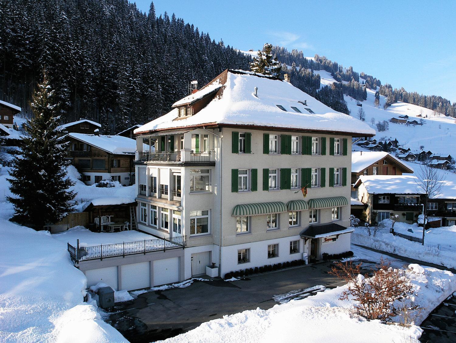 Sonnegg Hotel Zweisimmen Zewnętrze zdjęcie